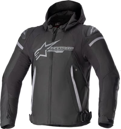 Alpinestars Zaca Waterproof Jas Zwart Donker Grijs - Jas