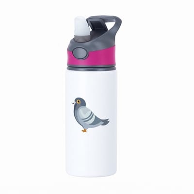 Hacebo® - Duif waterfles met rietje roze - Vogels - Dieren liefhebbers - Dieren - cadeau - water fles - 650ML