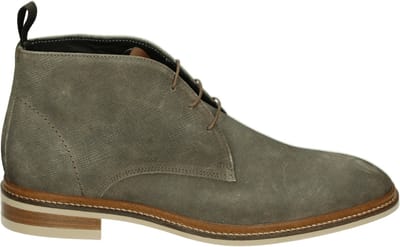 Giorgio - HE85812 - Vrije tijd half-hoogHeren veterschoenHeren sneakers - Kleur: Taupe - Maat: 41