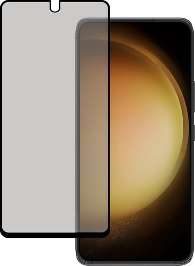 Screenprotector - Geschikt voor Samsung Galaxy S23 - Privacy Filter - Gehard Glas - Beschermglas - Tempered Glass - Screen Protector