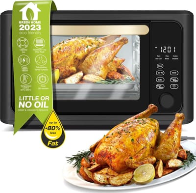 Digitale 4-in-1 Mini-Oven en Heteluchtfriteuse XXL 24L - Gezond Koken en Bakken