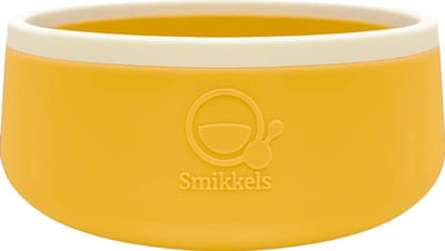 Smikkels Baby Kommetje - Kinderservies - Baby Servies - 100% Siliconen - geel