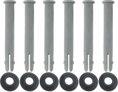 Dailygoods- Zwembad Klink 80mm - 6 Stuks - Compatibel met Power Steel - Kunststof - Corrosiebestendig - UV-bestendig - Zwembadaccessoires
