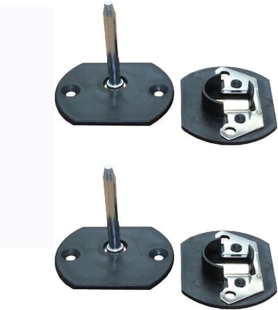 Bank Connector - Meubelkoppeling - Meubels Koppelen - Pin Ontwerp - 68 x 536 cm - Zilver