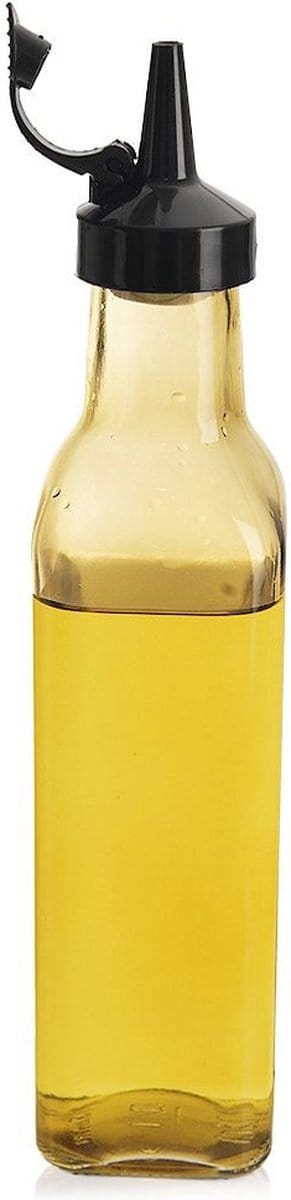 Azijn en Oliefles Glas met Dispenser 265 ml - voor Olijfolie - Keuken