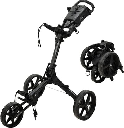 Fastfold Smart Golftrolley - Zwart - nieuw model 2026