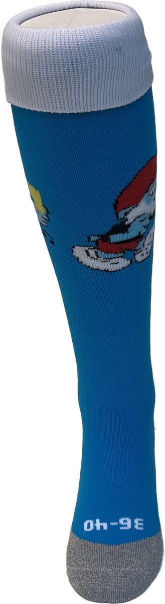 Hingly Grote smurf Scheids Lange Sportsokken, hockeysokken, voetbalsokken Maat 31-35