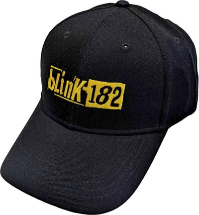 Blink182 - Modern Logo Baseball pet - Zwart