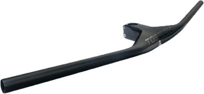 Fietsstuur Carbon - Stuur MTB Racefiets - Comfortabel Fietsen - Extra Lange Lengte - 740mm - Mat Zwart