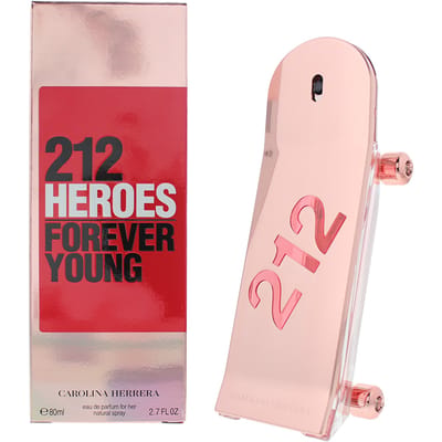 Carolina Herrera, 212 Heroes Forever Young, Eau De Parfum, Voor Vrouwen, 80 ml