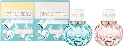 Miu Miu Set L'eau Bleue Eau de Parfum 20 ml + L'eau Rosée Eau de Parfum 20 ml For Women
