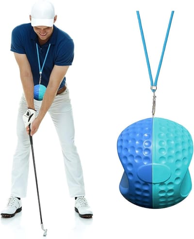 Golf Swing Trainer - Golftrainingshulpmiddel Bal - Swing Houding Verbeteren - Draagbaar & Lichtgewicht - SML