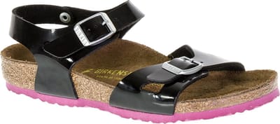 Birkenstock Rio Sandaal - Slippers - Unisex - Maat 26 - Zwart