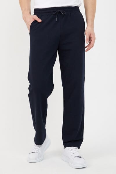 Comeor Joggingbroek heren - blauw - S - trainingsbroek heren - Lange sportbroek