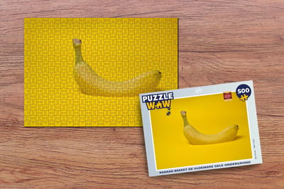 Puzzel Banaan - Fruit - Geel - Legpuzzel - Puzzel 500 stukjes
