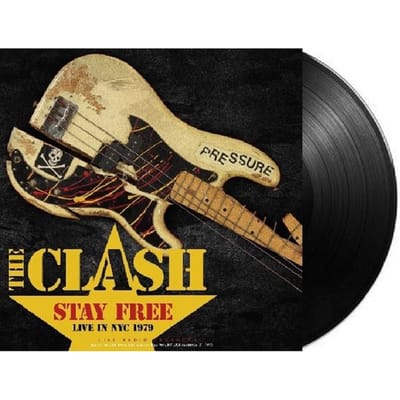 The Clash - Stay Free - Live In NYC 1979 (LP)