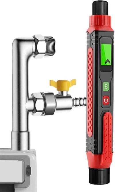 Gasmelder Lekdetector - Veiligheidssensor - Veiligheid Thuis - Visuele Staafdisplay - 3.5x5.8x3.5 cm - Meerkleurig