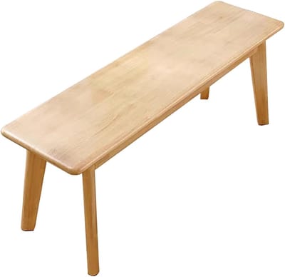 Houten Bank - Zitbank - Entree Meubel - Massief Hout - 100 cm - Natuurlijk