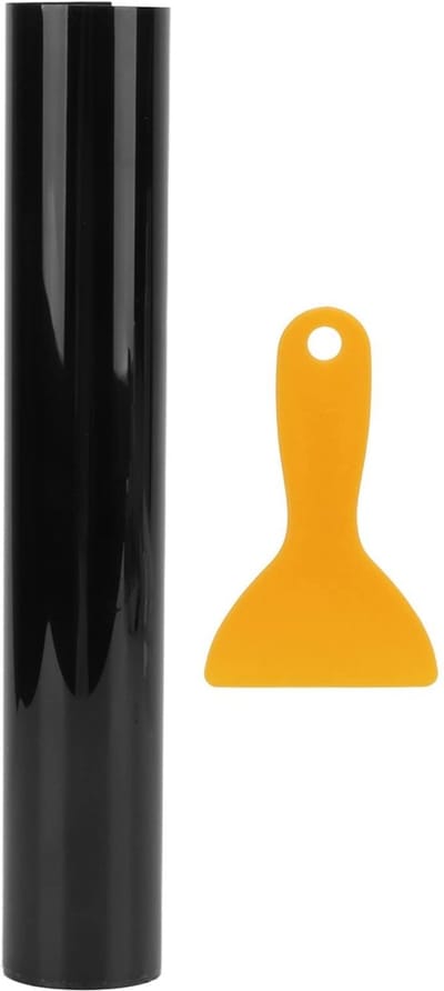 Dailygoods- Raamfolie Privacybescherming - Raamfolie Zonwerend - Raamfolie Auto - Raamfolie Statisch - Raamfolie Zelfklevend - Hoogwaardig PET Materiaal 20x150 cm - Tintfolie