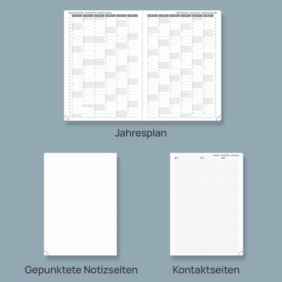 Agenda 2026 - Dagplanner - Tijd Beheren - Pagina Per Dag - A4 Formaat - Violet