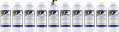 Body & Hair Milk & Honey 1 liter met gouden pomp - set van 10 stuks - 2 in 1 voor lichaam en haar - voordeelverpakking
