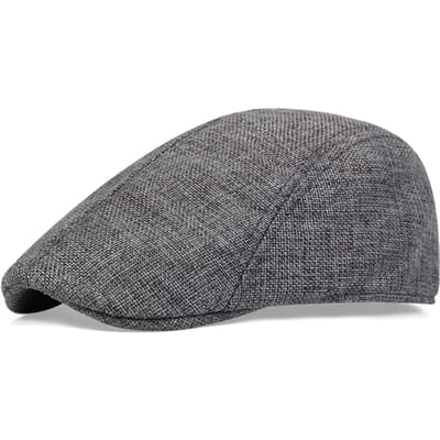 Kinderen Effen Kleur Newsboy Petten Britse Schilders Petten Lente Herfst Baret Petten Platte Pet Hip Hop Baret Petten Voor Jongens grijs