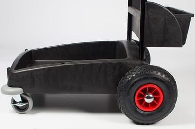 Verrijdbare Zadelwagen met Standaard Zadelsteun voor Engelse Zadels