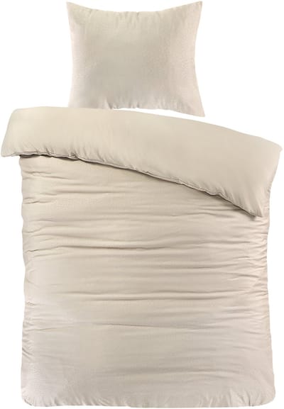 Decoware Dekbedovertrek Panter 140x200 cm - Beige - Microvezel - Met Kussensloop - Eenpersoons