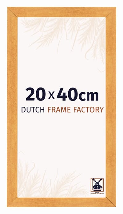 Fotolijst 20x40 cm - MDF - Oranje - Praag