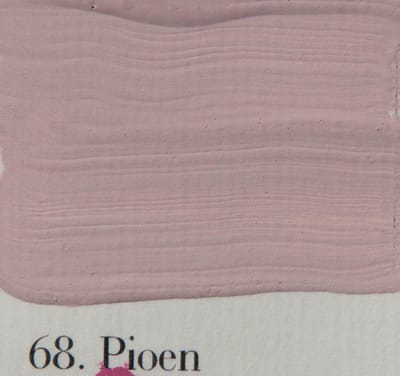 l' Authentique krijtverf, kleur 68 Pioen, 2.5 lit