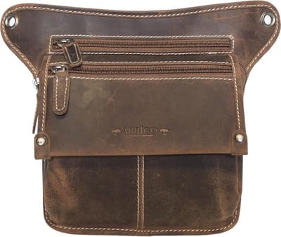 Motor Beentas Leer Lichtbruin - Leren Heuptasje Cognac Of Leren Schoudertasje Cognac Leer
