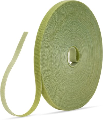 10 m Plant Ties Velcro Tape 12mm Verstelbare Tuinband voor Planten, Bomen en Tuinieren - Lichtgroene Bevestigingsbanden voor Buitengebruik