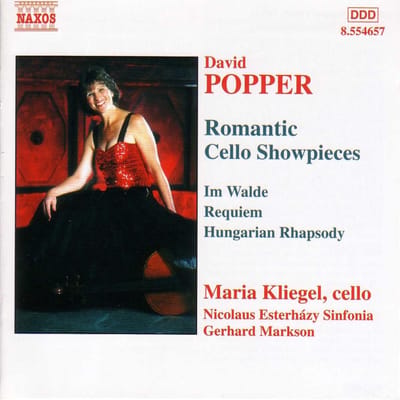 Maria Kliegel - popper: Romantic Cello Showpieces (CD)
