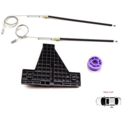 BWR967 Raammechanisme Reparatieset Achter Links voor A3 MK2 8P 8PA 8P1 2003-2013 4/5 Deurs 8P4839461