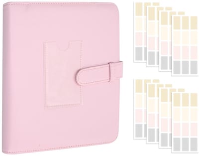 Dailygoods - Fotoalbum, geschikt voor 3-inch films, met 320 zelfklevende notities, mini-filmalbum, compatibel met Fujifilm Instax Mini 7s 8 8+ 9 11 25 26 50s 70 90 film/papier