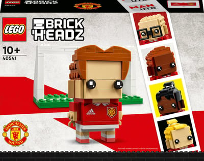 LEGO Iconic Manchester United Go Brick Me, Bouwpakket, 10 jaar, Kunststof, 0 stuk(s), 527 g
