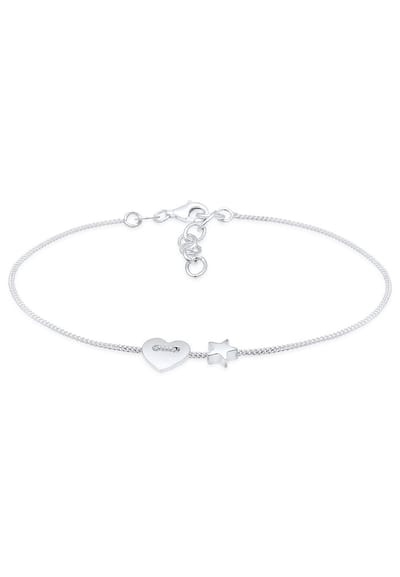 Elli - Armband - Dames Hart Astro filigraan in 925 sterling zilver - Dames
