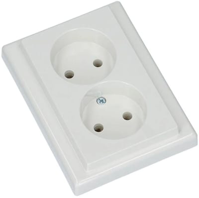 ABB Busch-Jaeger Alpha Wandcontactdoos (schakelmateriaal)