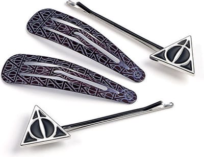The Carat Shop - Harry Potter - Deathly Hallows - Haar Clip Set