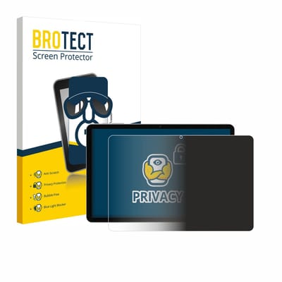 BROTECT - privacy screenprotector voor Pritom M10 TAB 10 PLUS 10.1" - Folie Beschermfolie Blauwlichtfilter