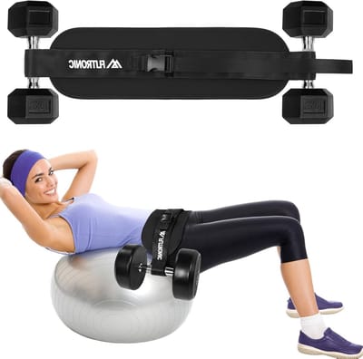 Verstelbare Heupdrukriem met Extra Padding voor Heupduwen, Kettlebell Training en Fitnessoefeningen