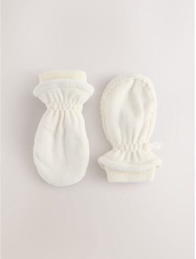 Next - Meisjes - Fleece wanten - Crème