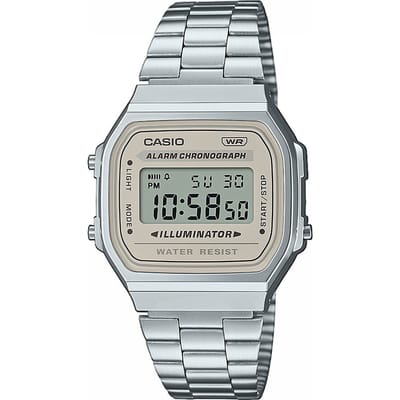 Casio Casio Collection Vintage A168WA-8AYES Horloge - Staal - Zilverkleurig - Ø 35 mm