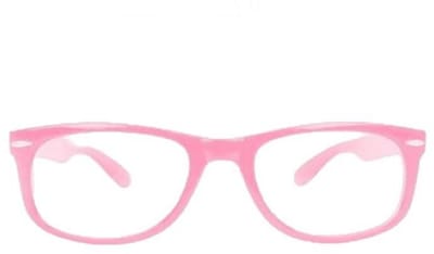 Bril - Blues Brothers - Roze - Blank glas