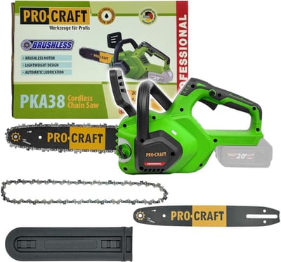 Procraft PKA38 accukettingzaag 20 V 304 mm borstelloos solo - zonder accu, zonder oplader