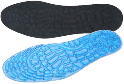 Store_7 - Inlegzolen veiligheidsschoenen - Schokbestendige GEL-inlegzolen - Geschikt voor mannen en vrouwen - Orthopedische steunkussens - Maat L (...