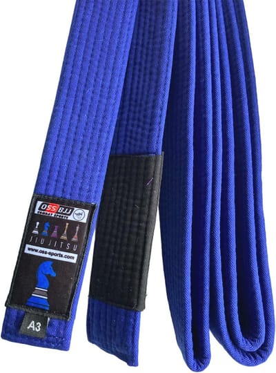 Braziliaanse Jiu Jitsu Riem - Duurzaam en Competitioneel Goedgekeurd 100% Katoen - Perfect voor Volwassenen