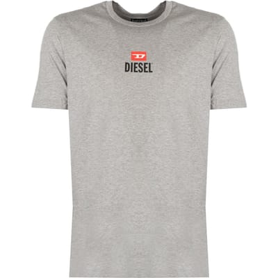 Diesel T-Shirt T-Just Mannen Grijs