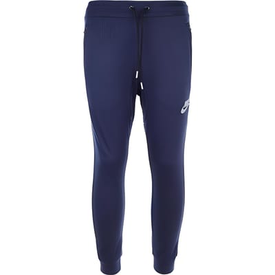 Nike Sports Lifestyle Serie Logo Print Vetersluiting Sportbroek Heren Broek Zwart Blauw 804863-451 L blue