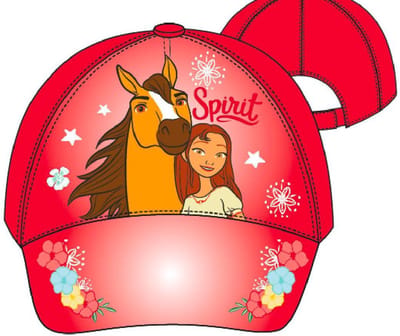 Spirit Riding Free cap - pet - rood - Maat 52 cm